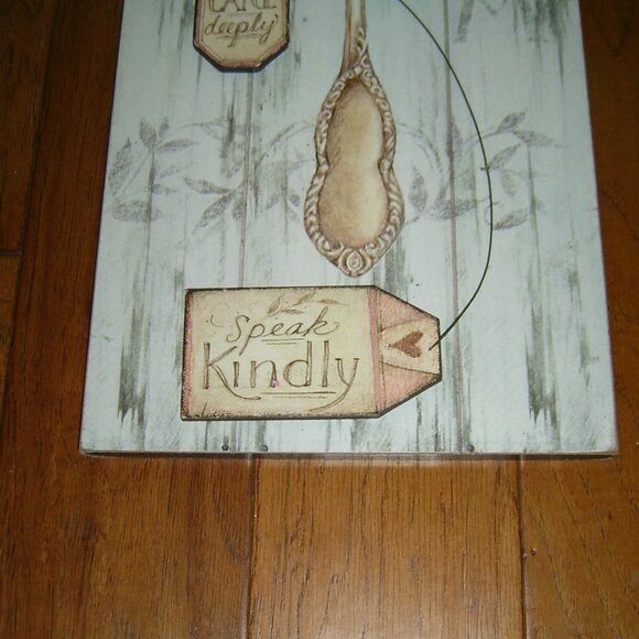 Decorative Wood Wall Hanging for the Kitchen - Picture 2 of 3